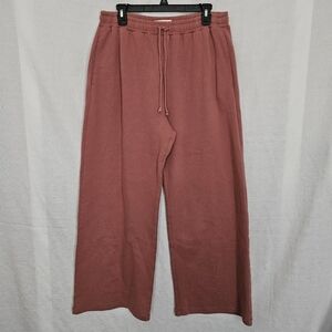 Womens Abercrombie & Fitch Lounge Wide Leg Sweatpants Size Large